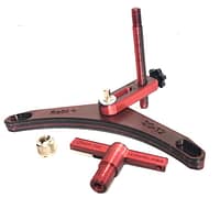 SRM1 - Drum Mic Mounts-Rim Mic Mounts-Internal Mic Mounts red/black rim mount