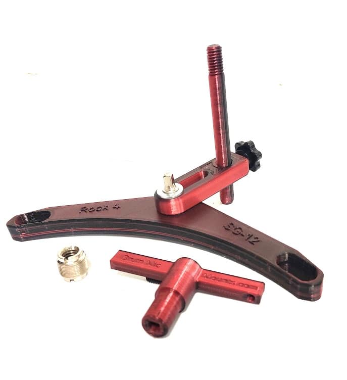 red/black rim mount